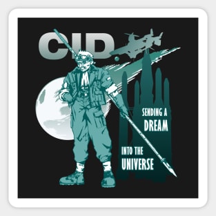 Cid FFVII Sticker